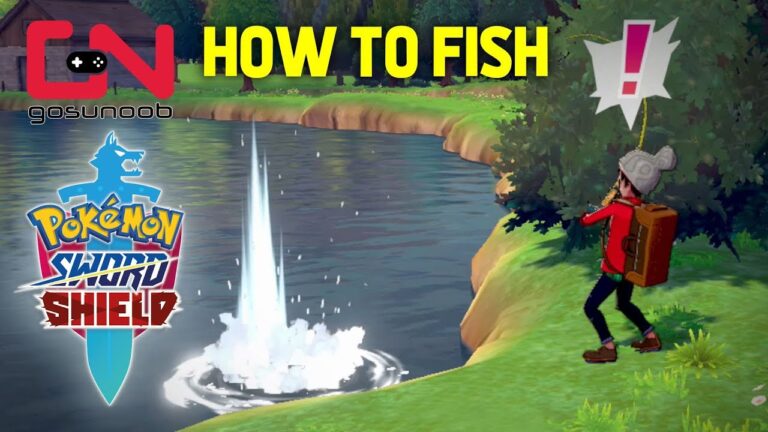 How to Use a Fishing Rod in Pokemon Sword