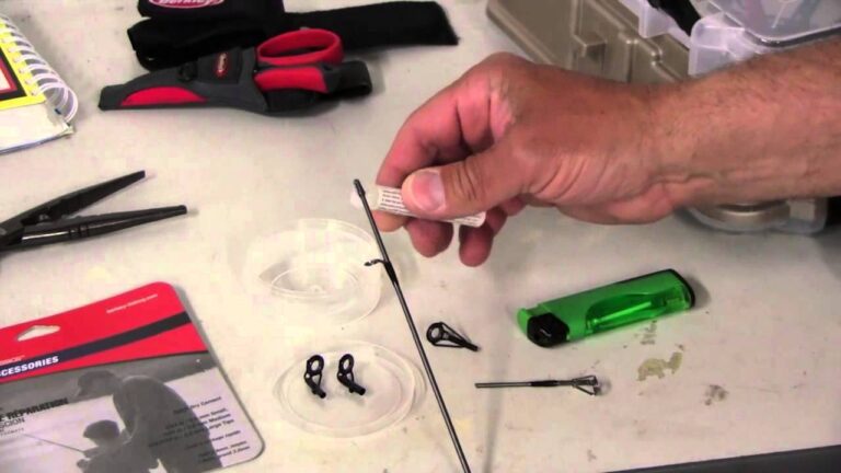 How to Fix the Fishing Pole Tip
