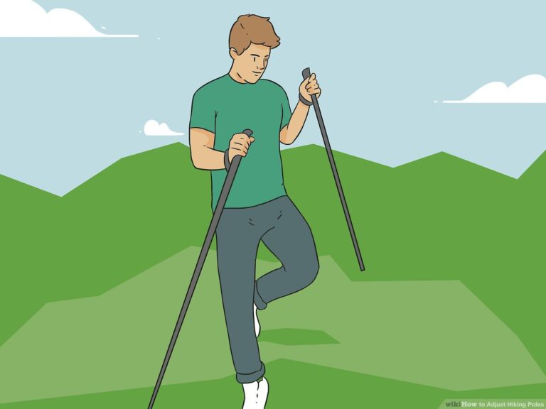 How to Adjust the Hiking Pole