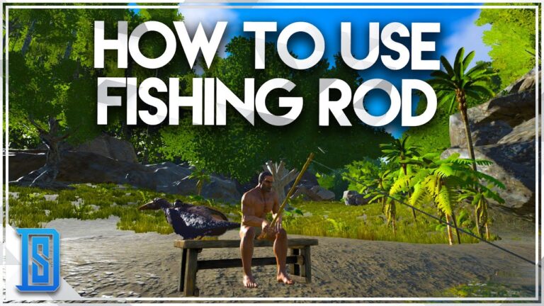 How Do You Use a Fishing Rod in the Ark